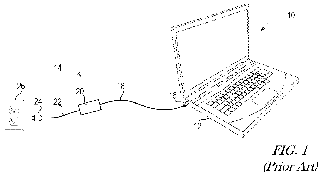 DC power connector plug with improved power and rigidity