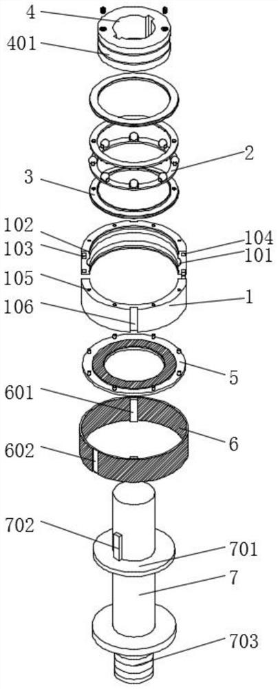 Bearing with wear-resistant protection function and using method thereof