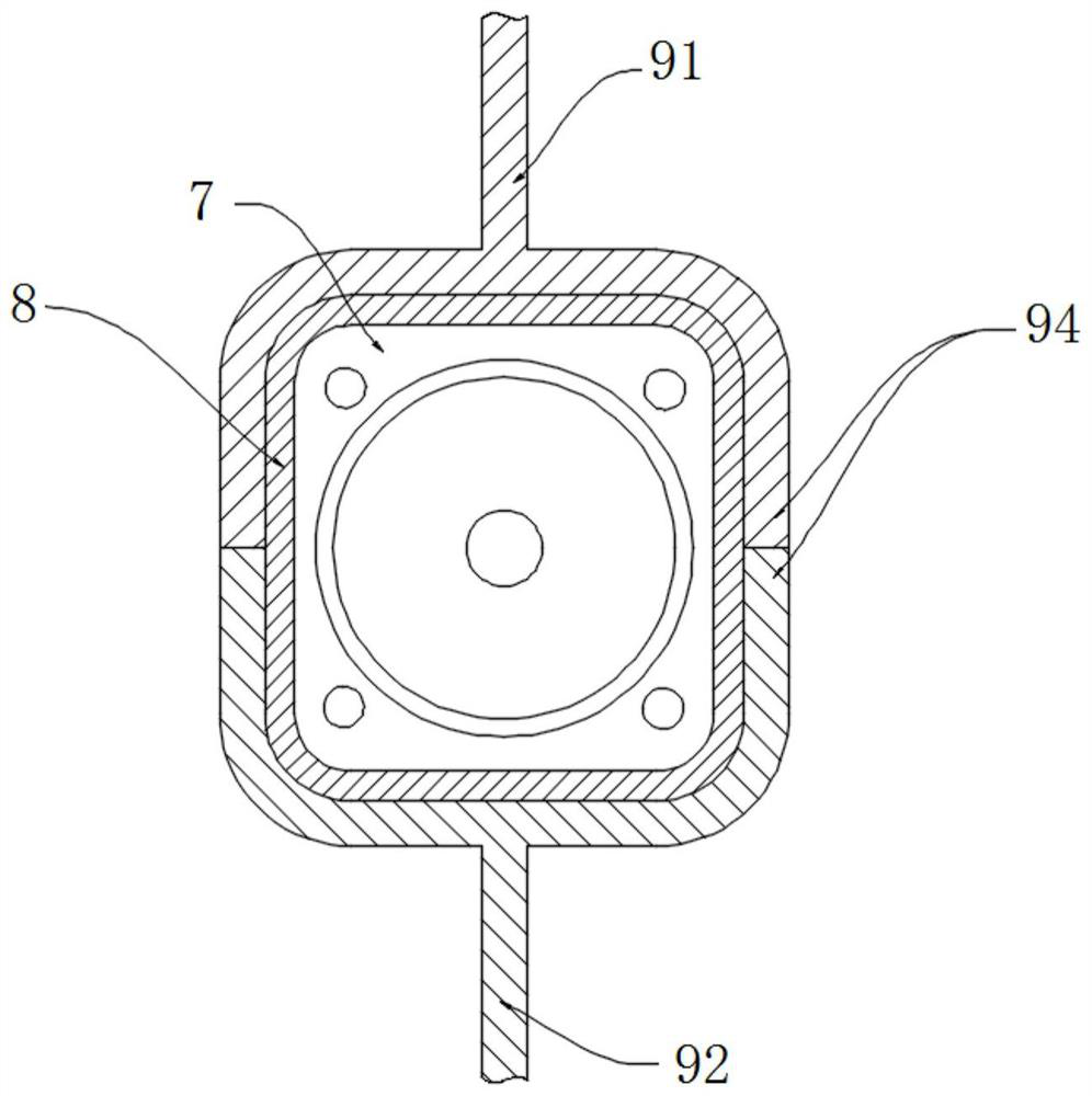 Anti-clogging device for filter screen of textile vacuum equipment