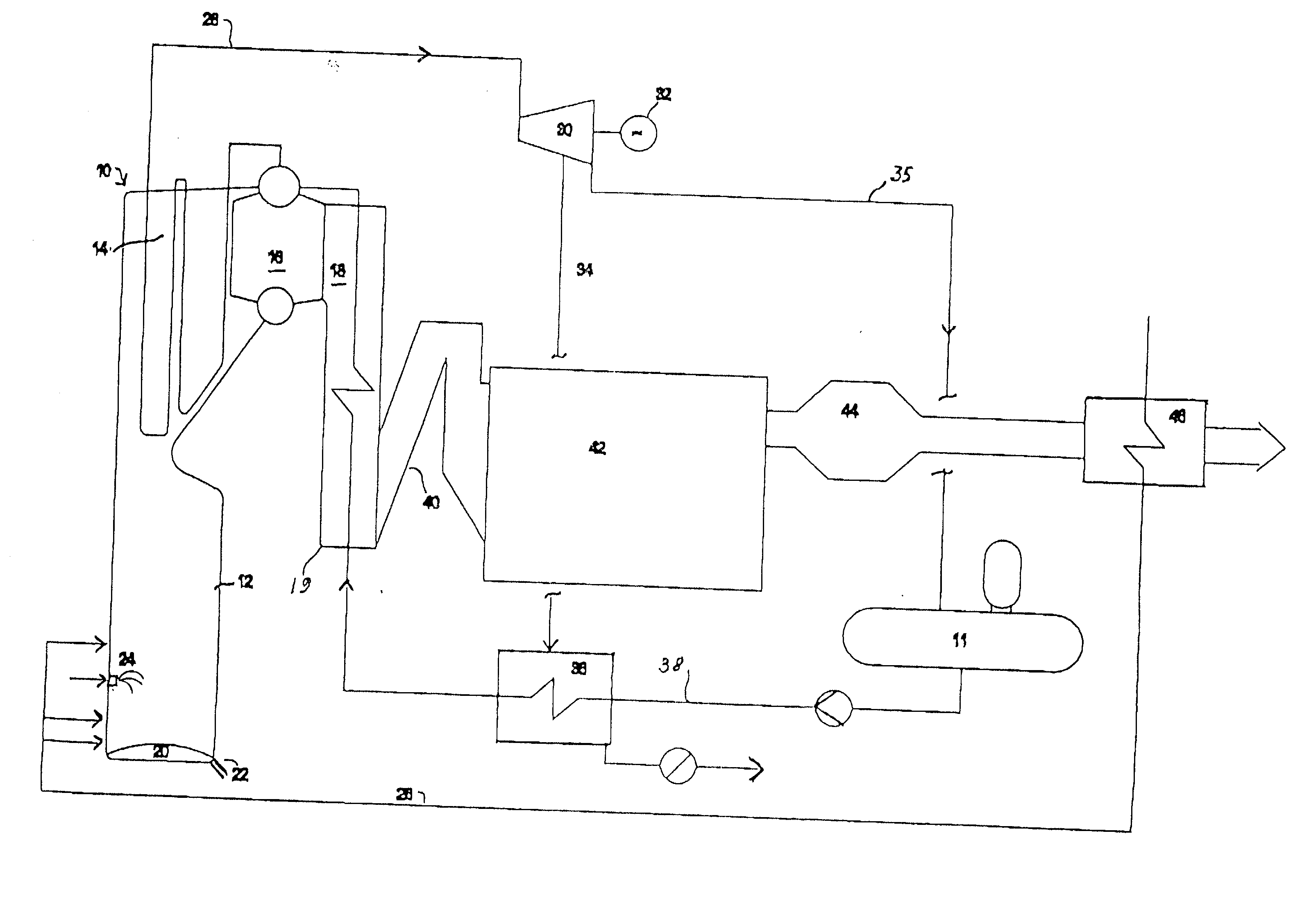 Method and arrangement for producing electrical energy at a pulp mill