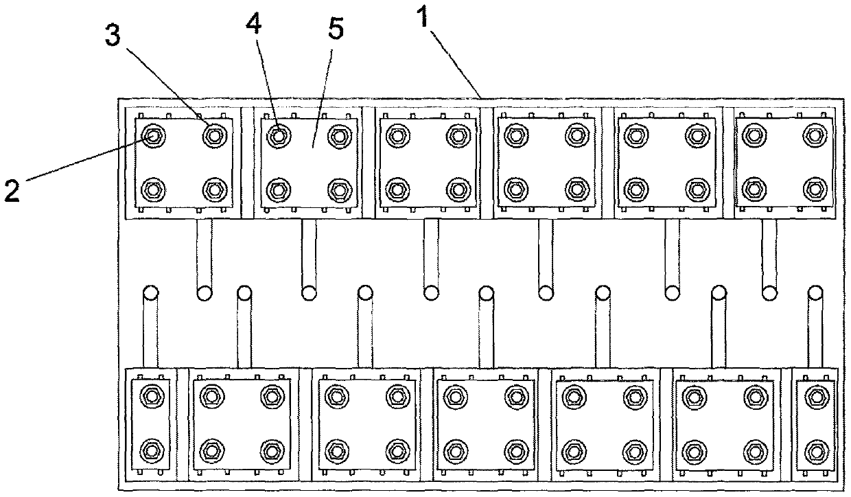 Soft package lithium battery assembly tab PCB and process thereof