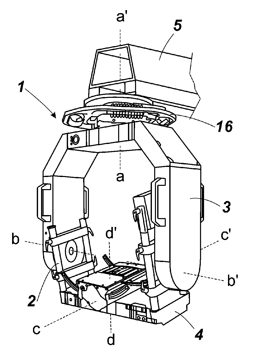 Film camera head