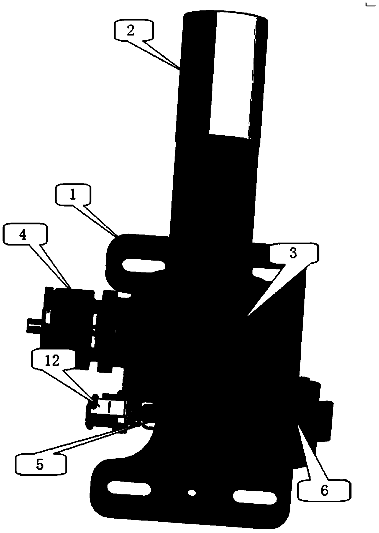 Motor-driven auxiliary lock