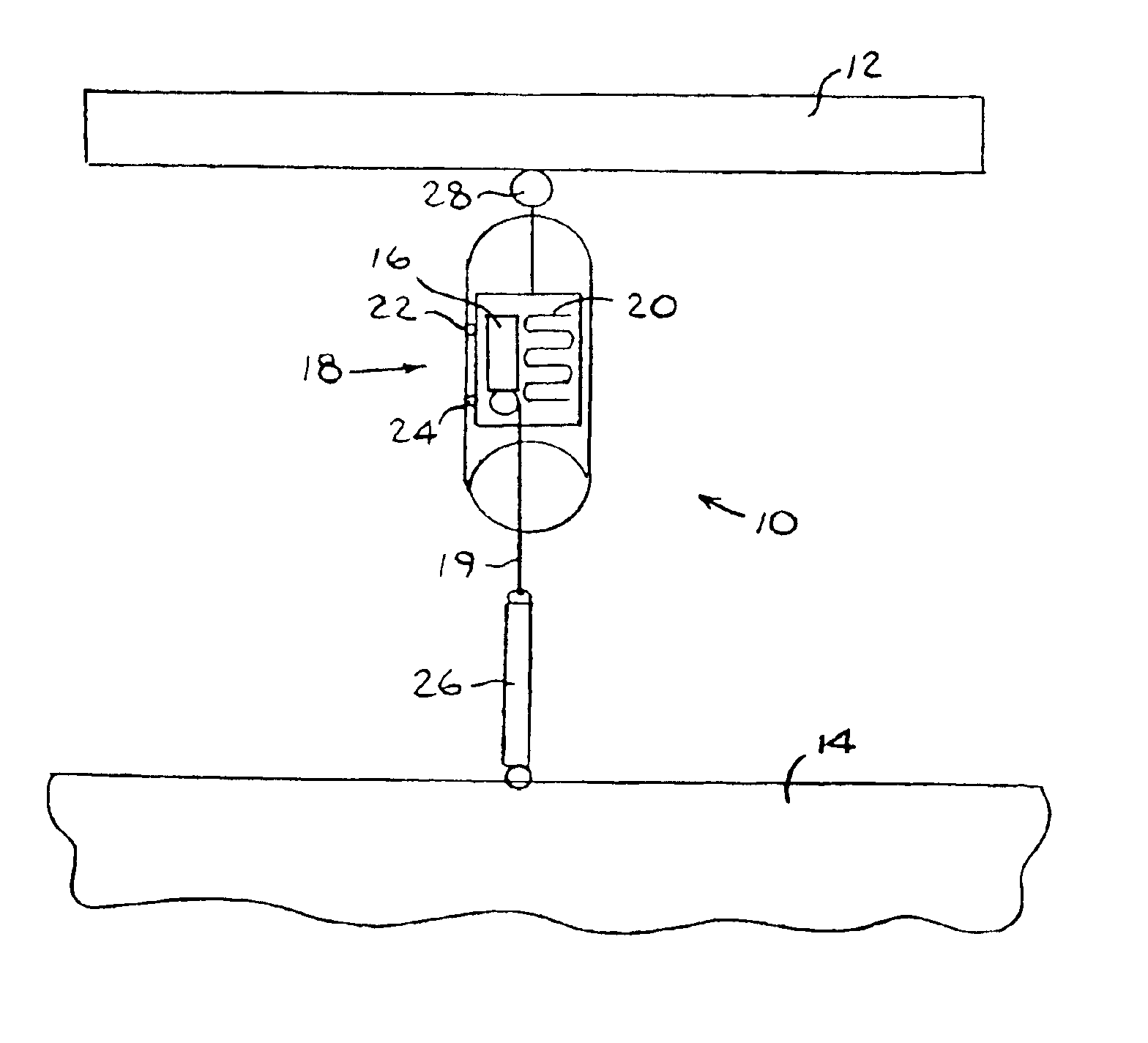 Tensing a flexible floating cover