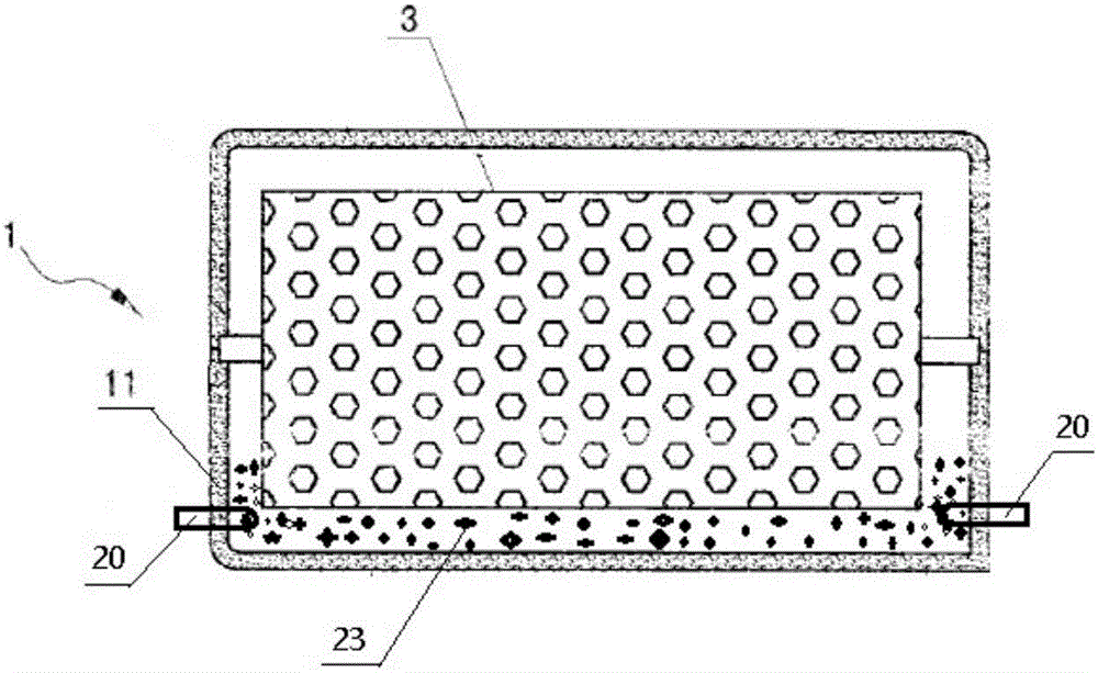 Reduction method for automatic moisture absorption device