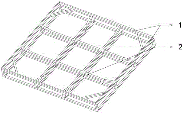 Novel mattress supporting layer