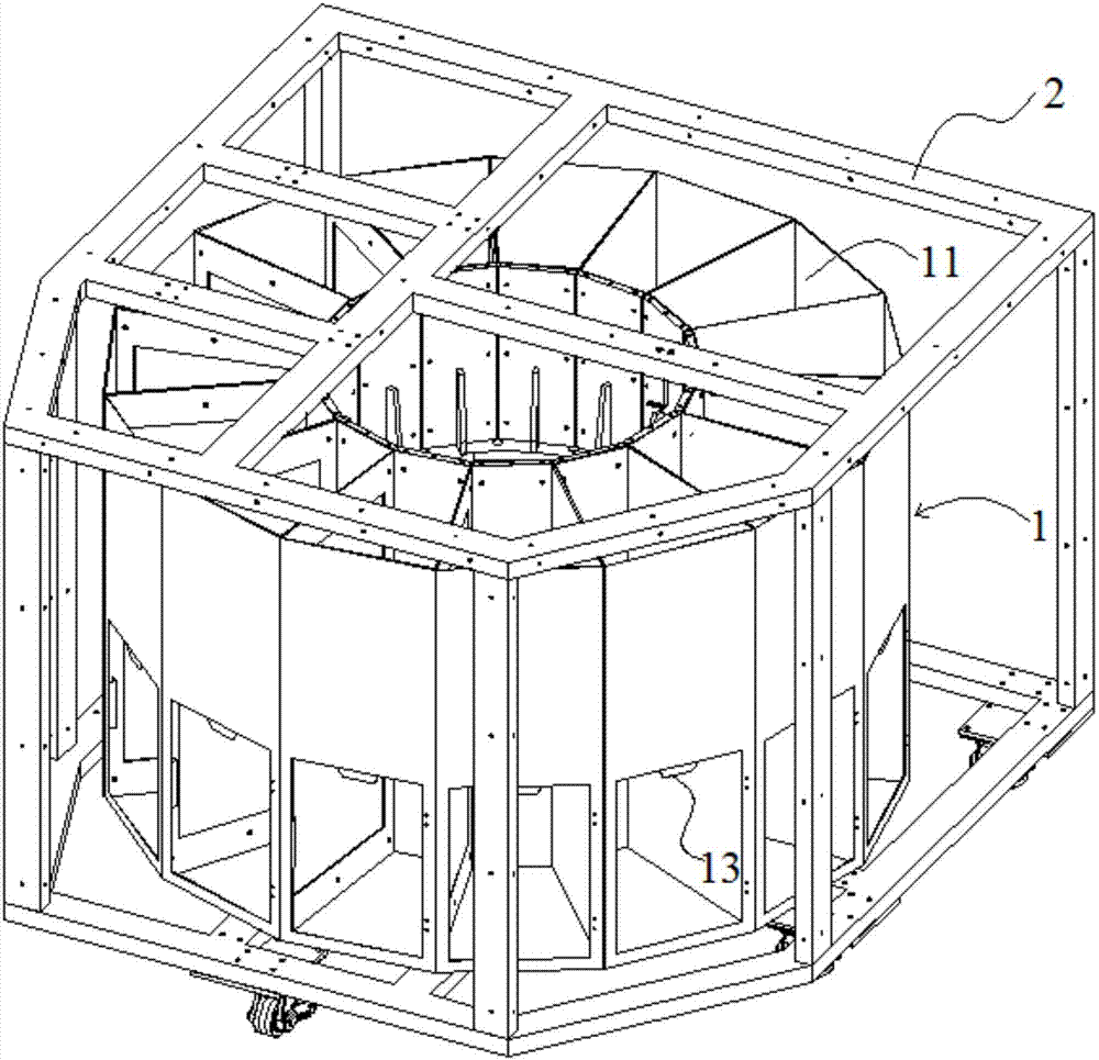 Storage device and sorting system