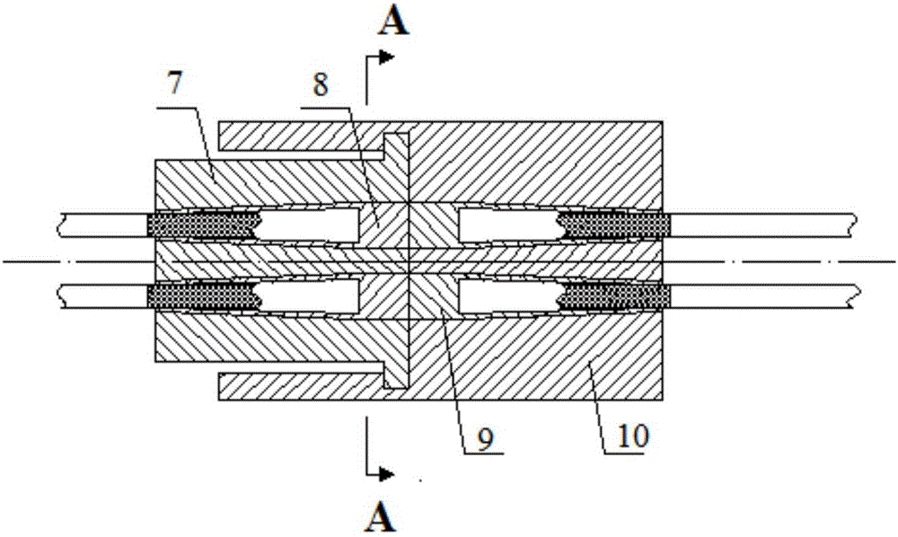 Integrated engineering anchor pole strain gauge measuring and reading device