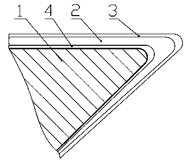 A kind of cutting tool with superhard film coating and its preparation method