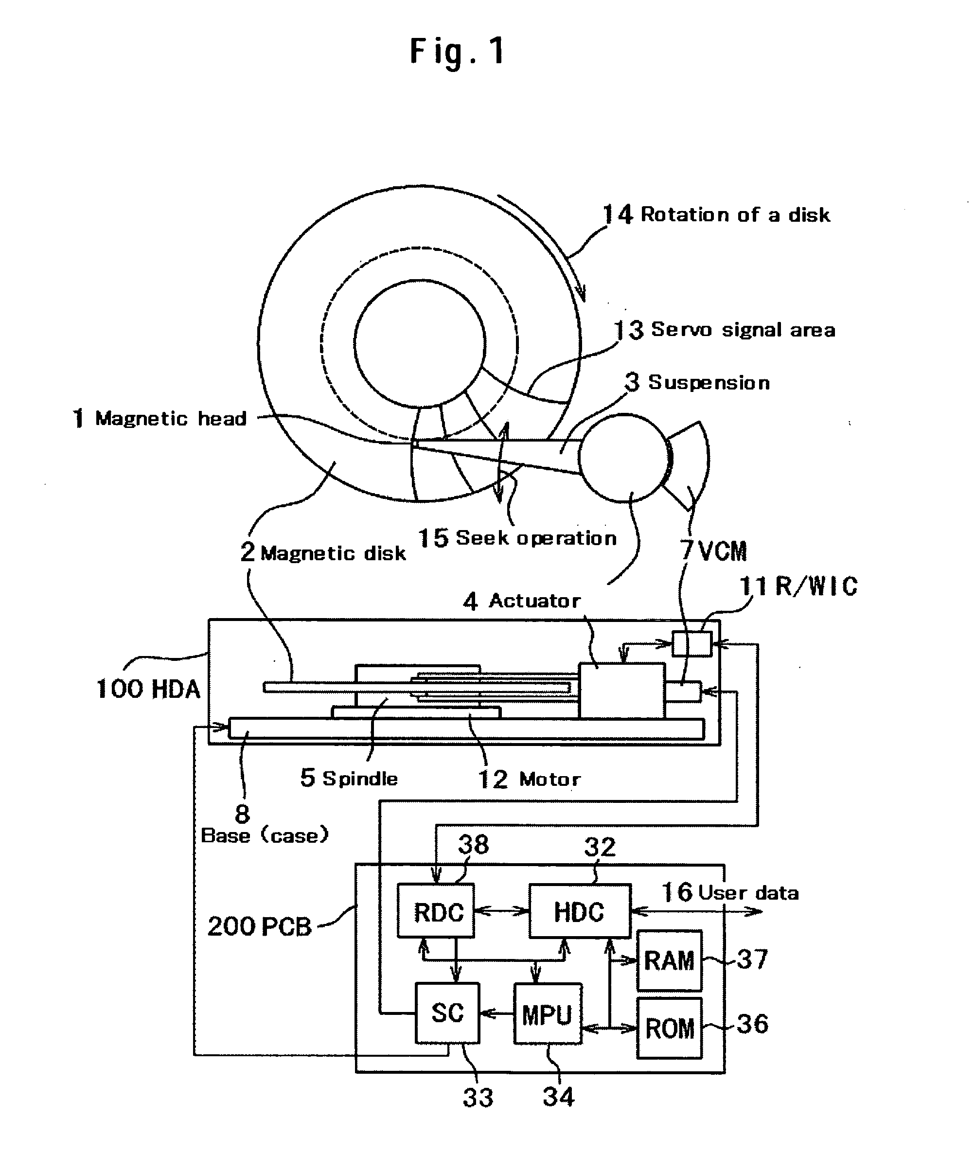 Method for formatting data sectors on magnetic disk, and magnetic disk drive