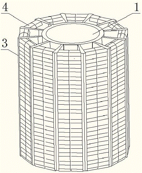 Track steel-pipe pile capable of reducing negative friction force and construction method