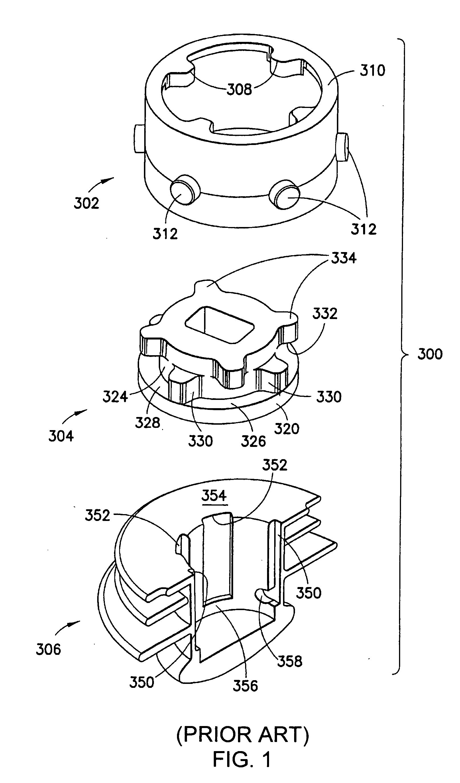 Quick loading cutting head for a rotary trimmer