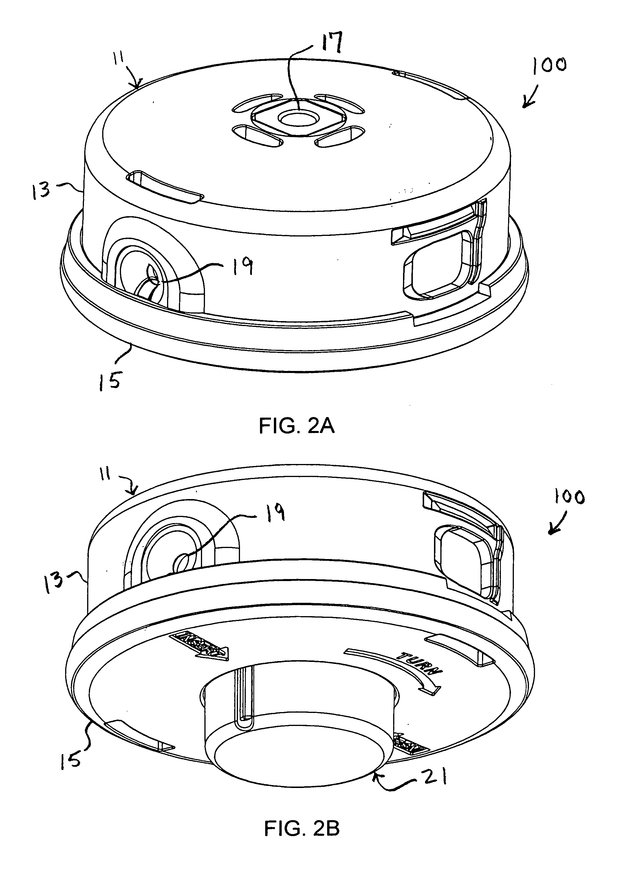 Quick loading cutting head for a rotary trimmer