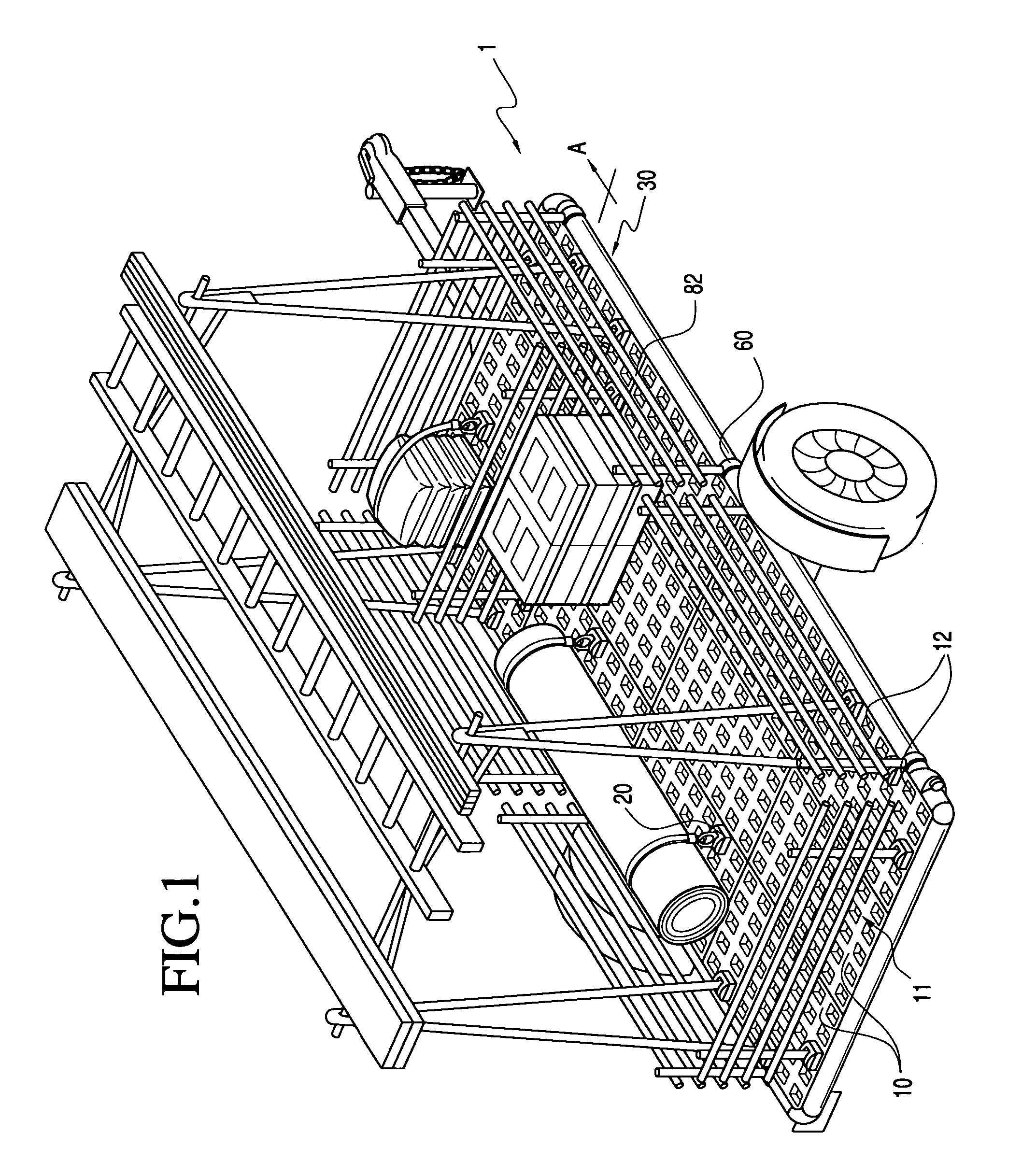 Cargo management system for trailers and truckbeds and method of use