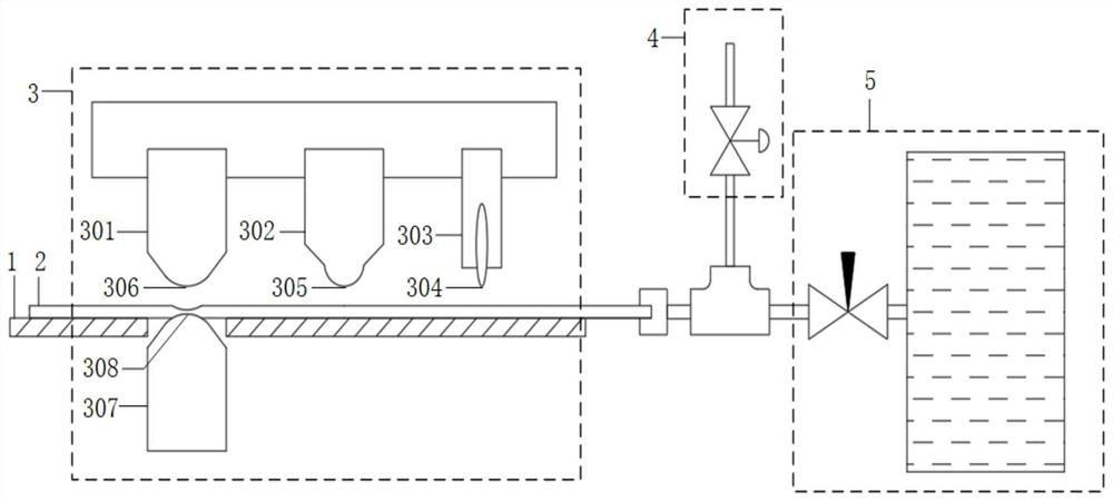 Micro-channel aluminum heat pipe pre-extruded narrow seam spherical friction stir welding perfusion packaging process