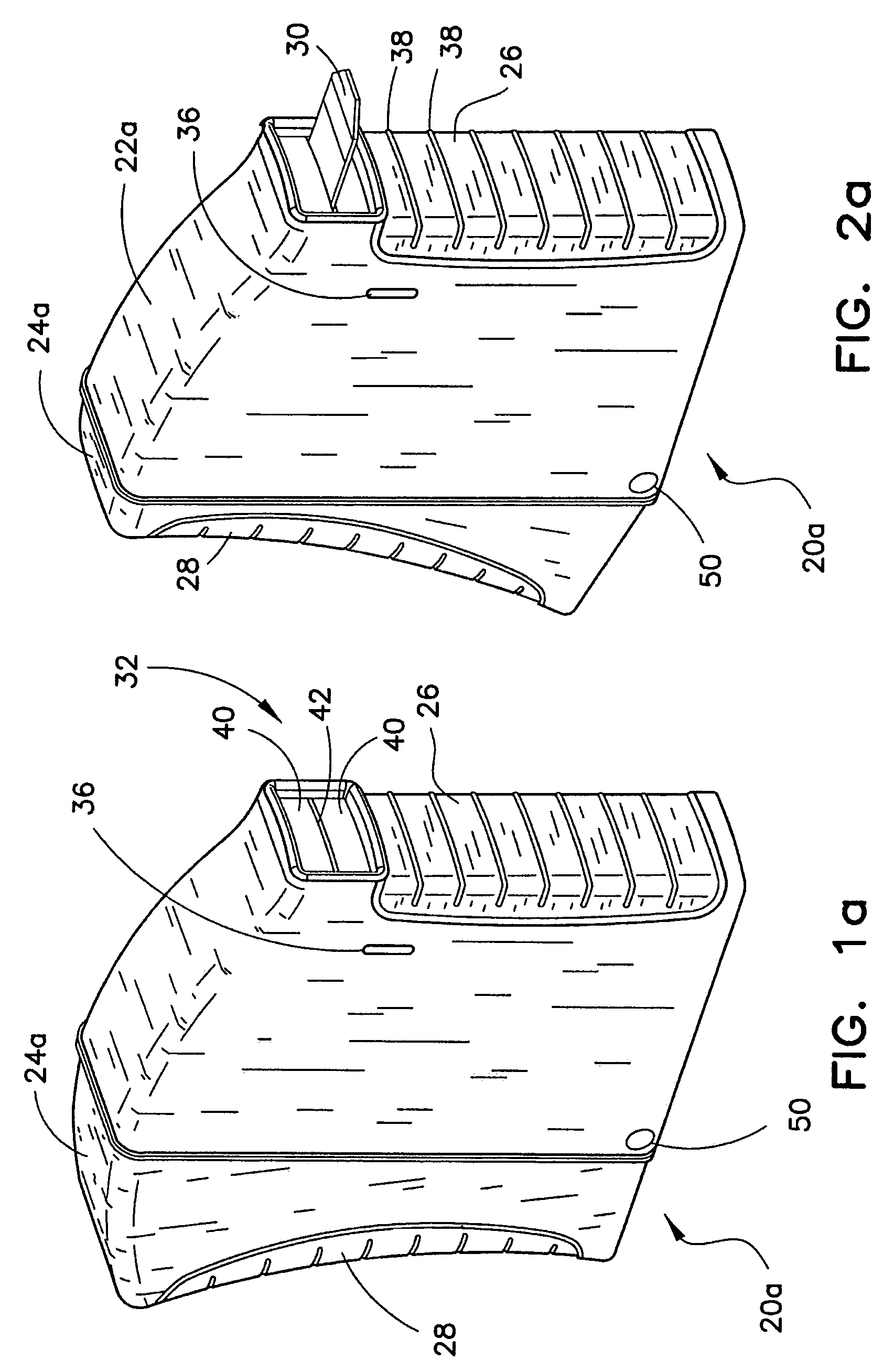 Dispenser for flattened articles