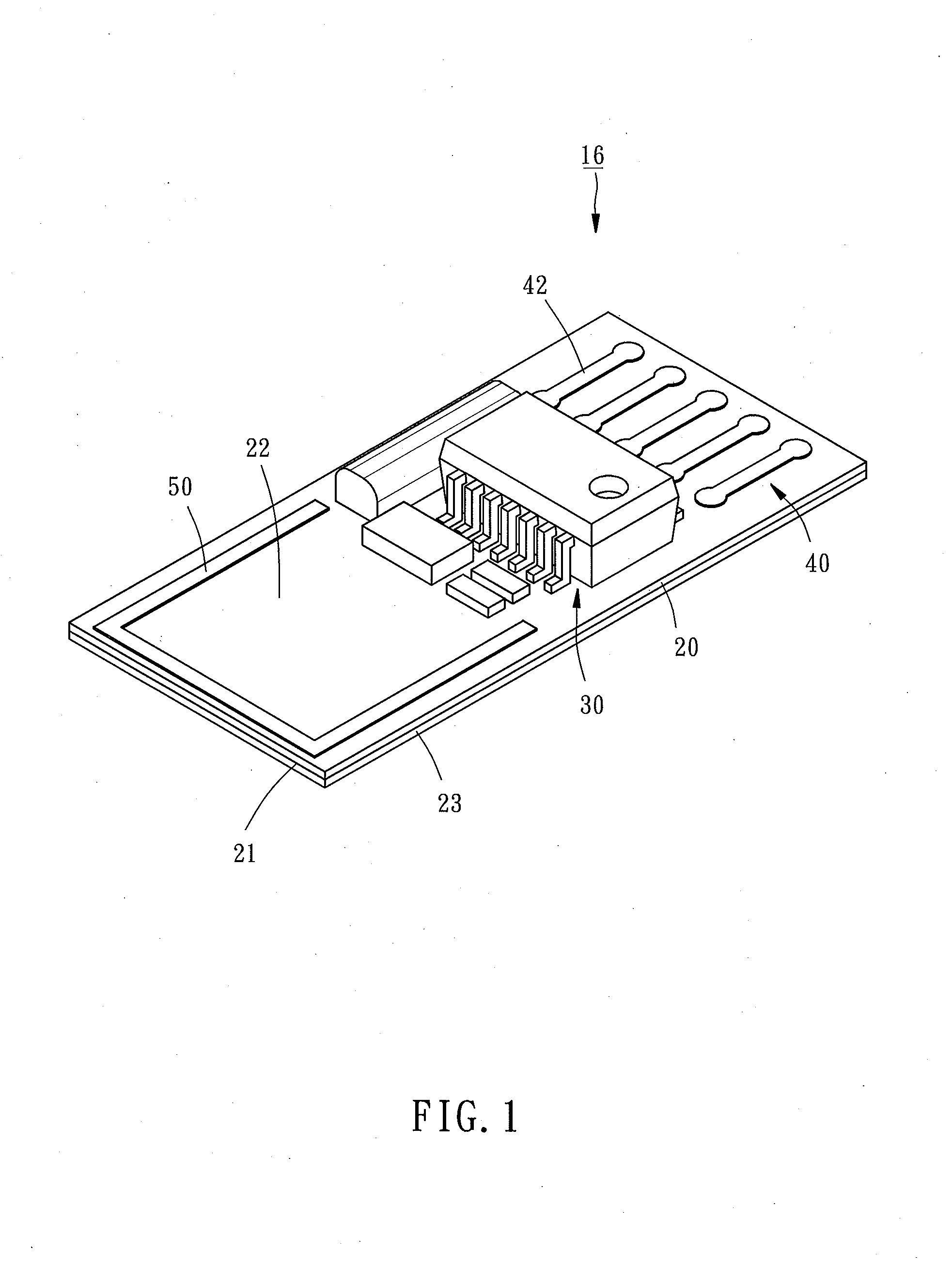 Flexible board type tire pressure sensor device