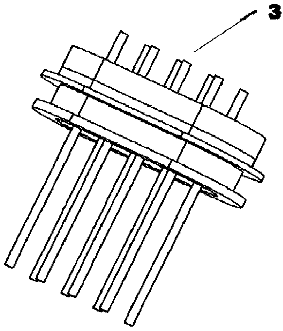 Feedthrough filter, manufacturing method thereof, and implantable electrical stimulator