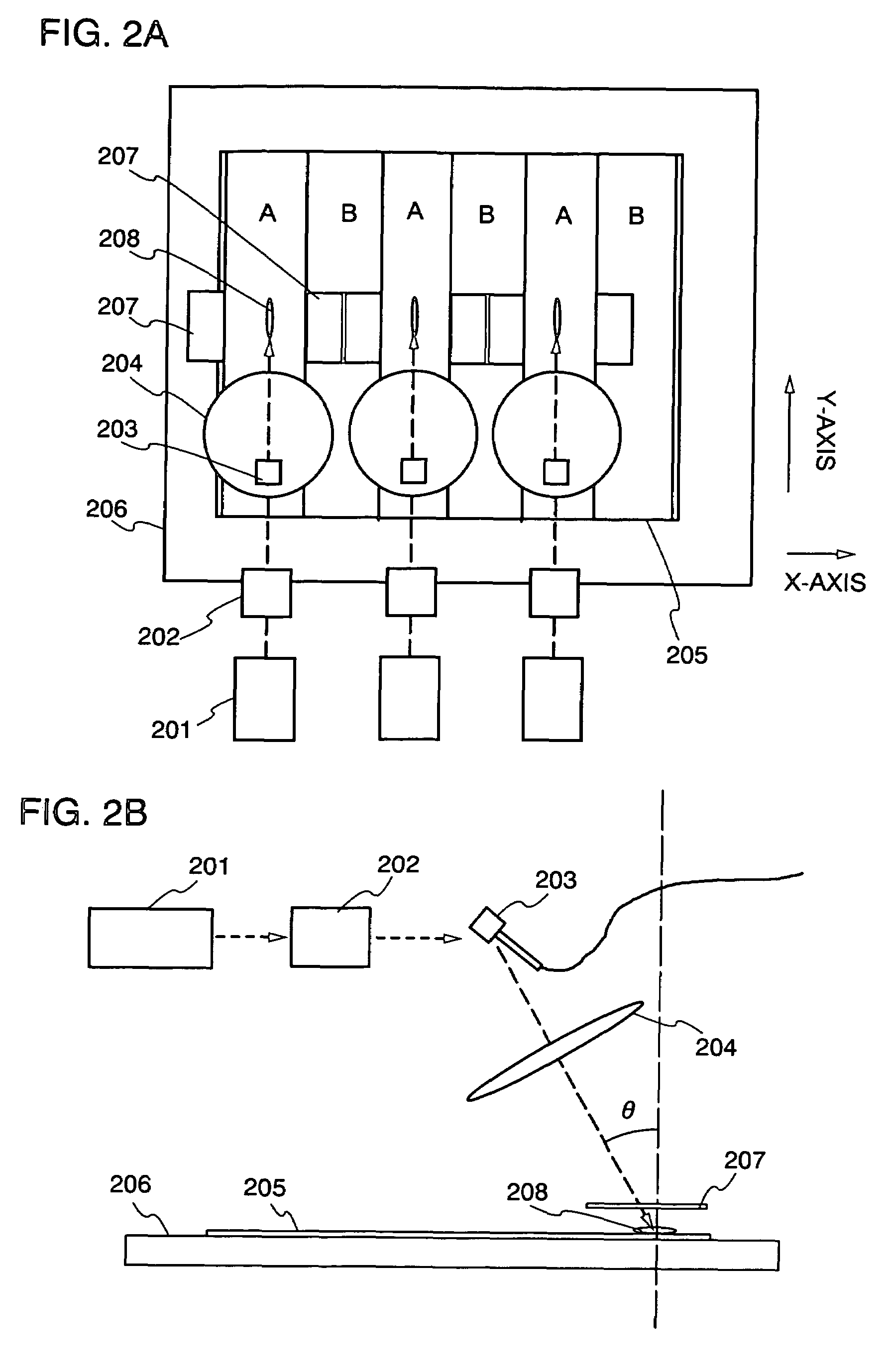 Beam irradiation apparatus, beam irradiation method, and method for manufacturing thin film transistor