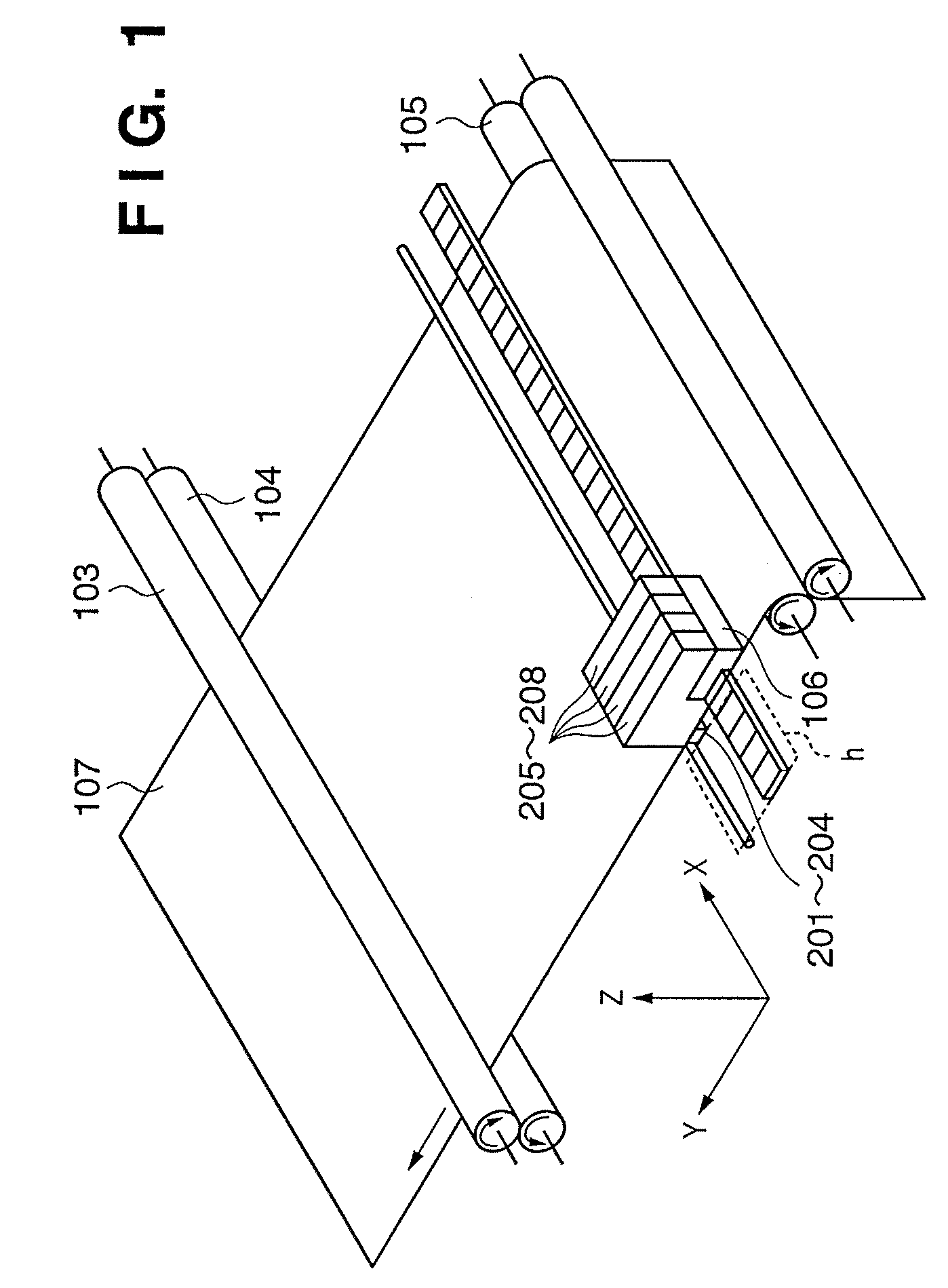 Inkjet printing apparatus and inkjet printing method