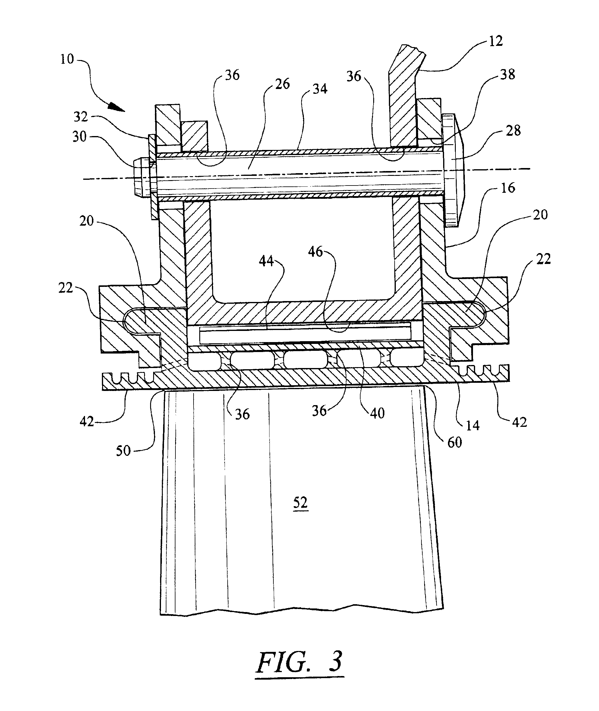 Passive clearance control