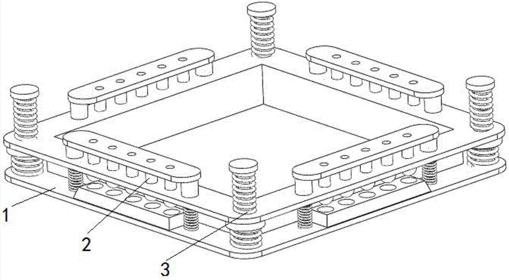 Regulation control mechanism of twin-drum take-up machine based on elastic base