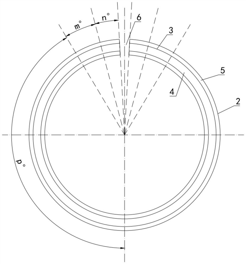 A kind of piston ring, piston assembly and engine