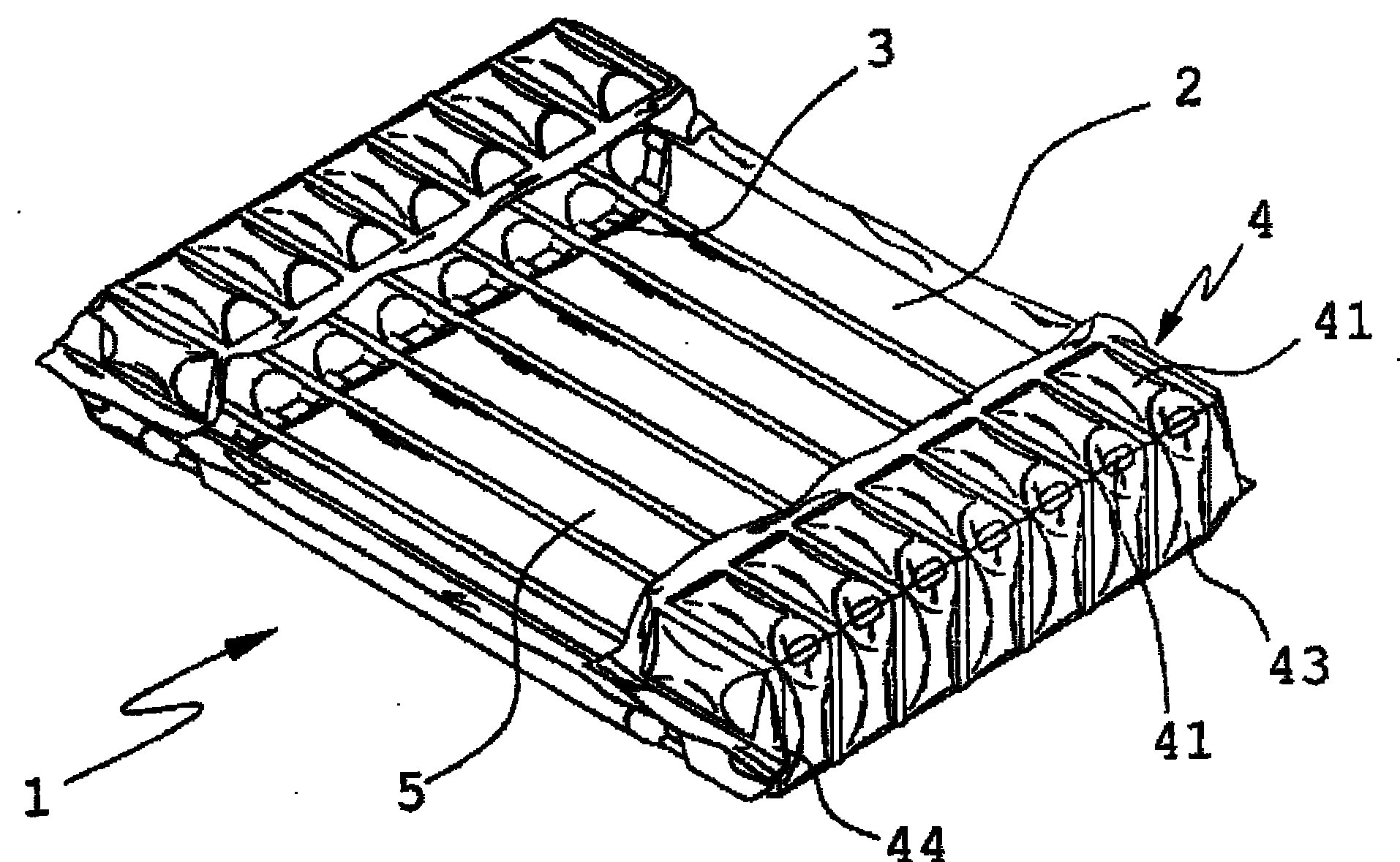 Gas column structure for anti-vibration sleeve