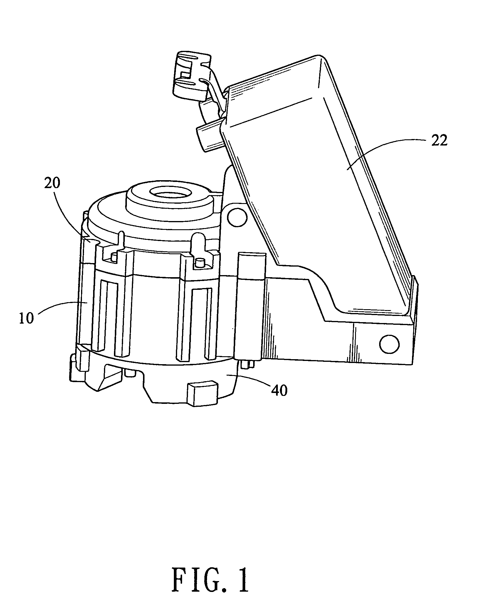 Electrically operable pivoting actuator for door mirror of motor vehicle