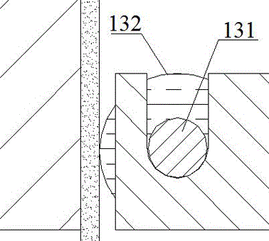 Quantitative control dressing device special for edge grinding wheel