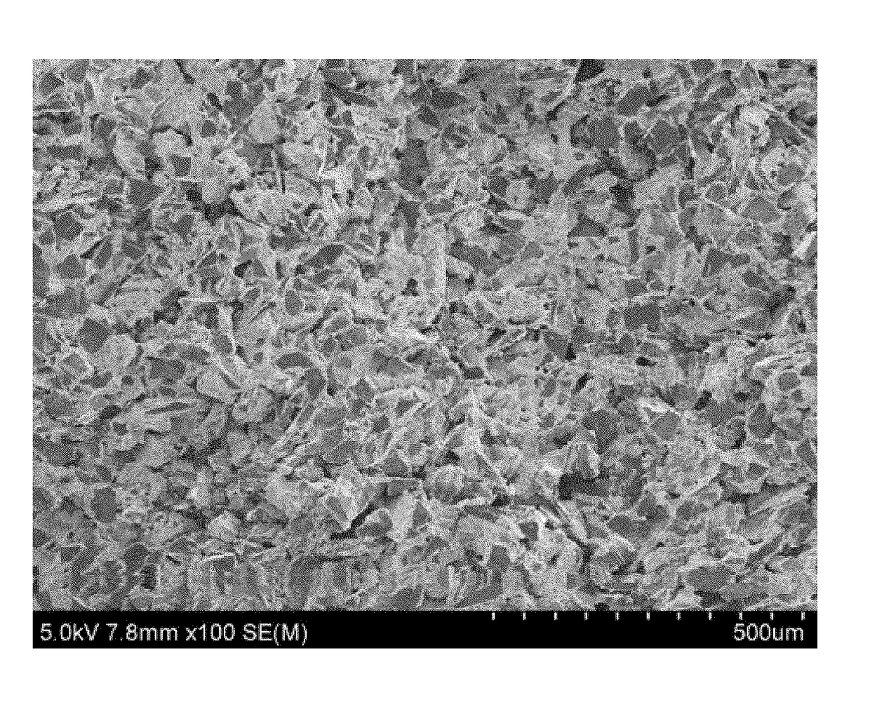 Wax-based thermoplastic organic binder composition for powder molding, and feedstock composition using same