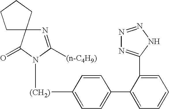 Pharmaceutical composition containing irbesartan