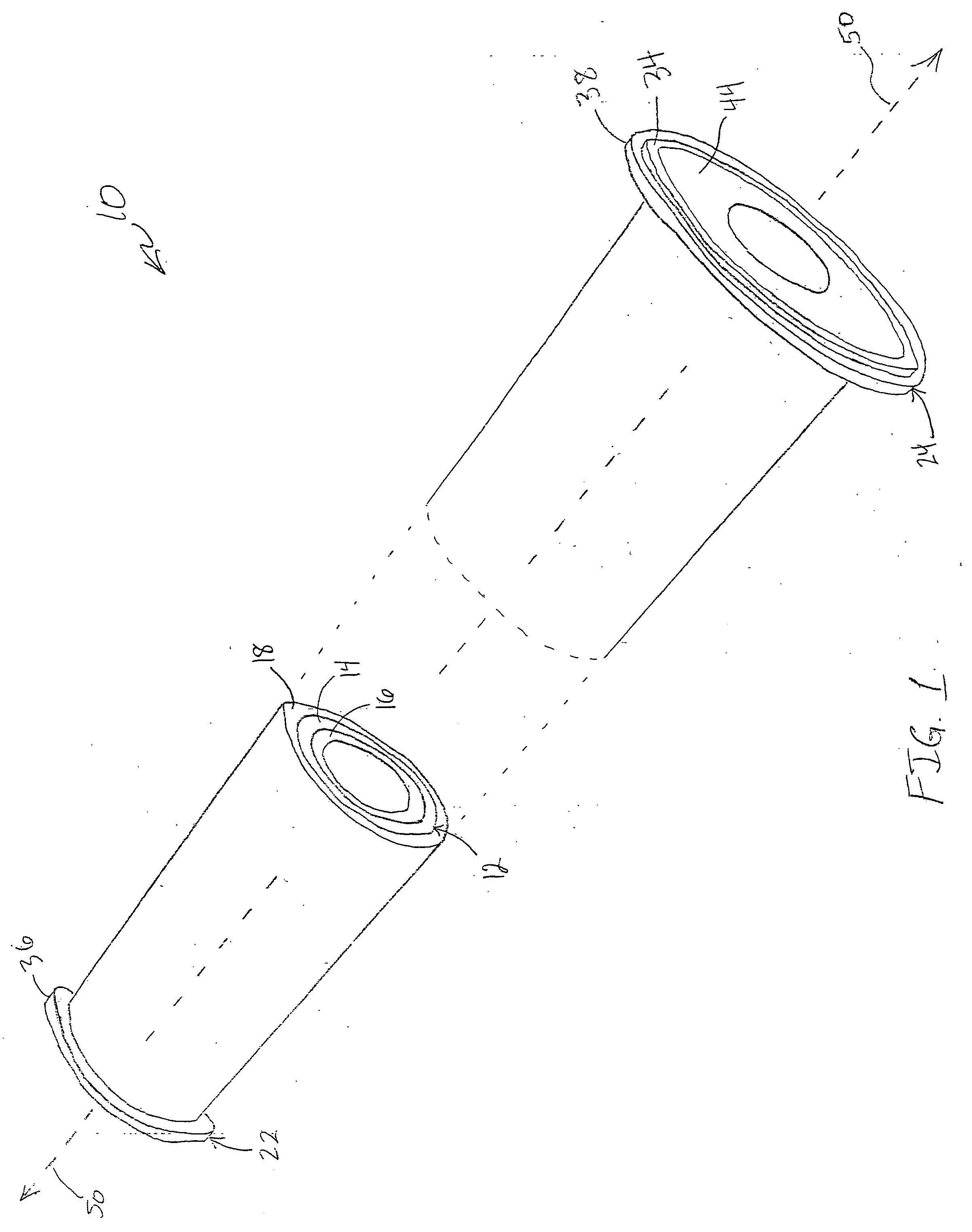 Rubber polyurethane line