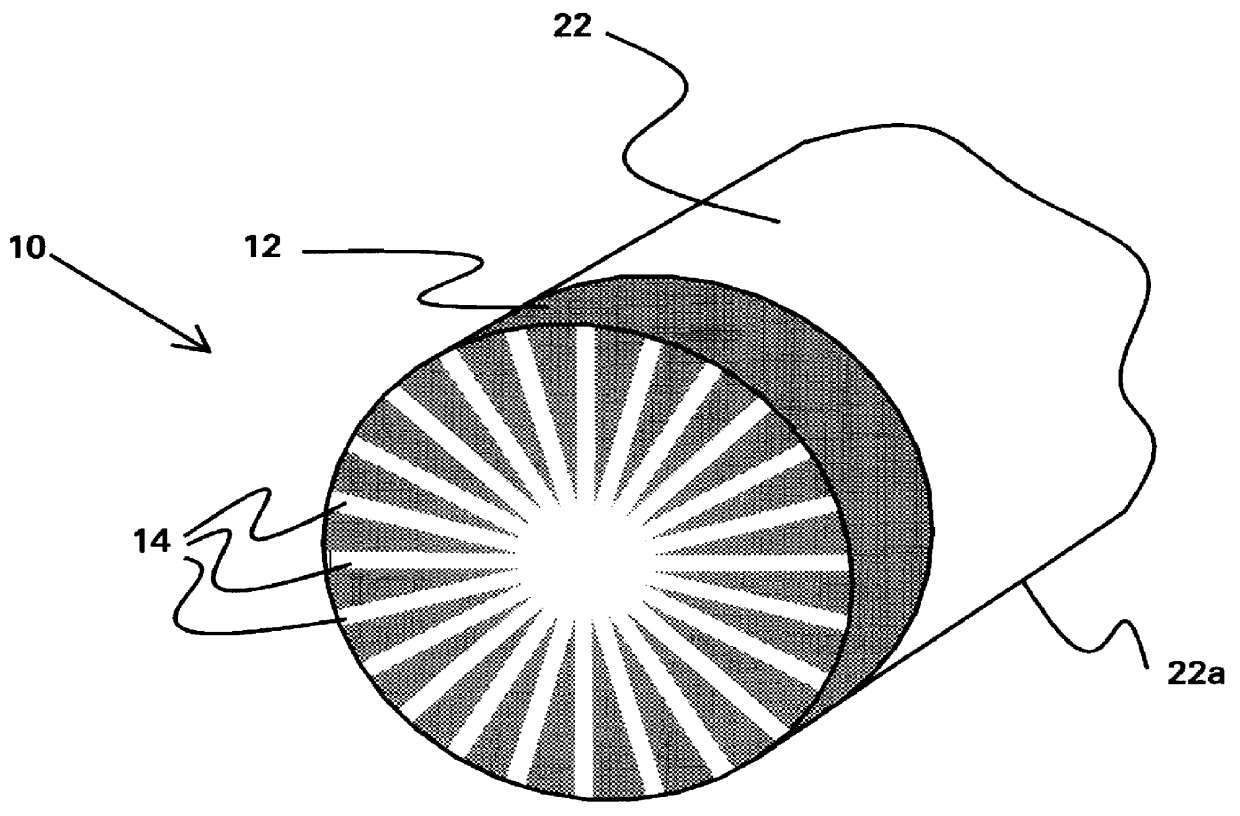 High average-power microwave window with high thermal conductivity dielectric strips