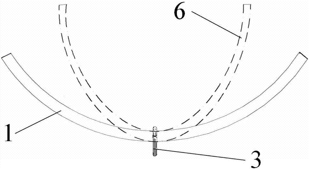 Anchor chain system, with power buffer function, of single-point-anchoring net cage