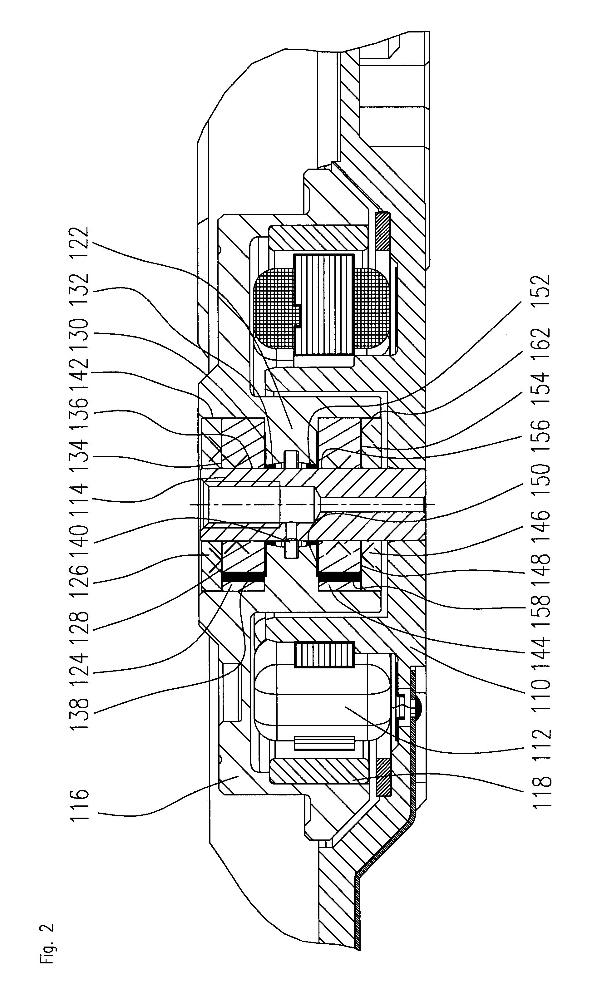 Spindle motor having a fluid dynamic bearing system