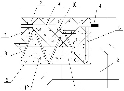 Shield tunnel internal lane structure and construction method thereof