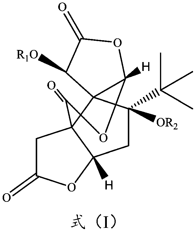 Applications of ginkgo terpene lactone in preparation of drugs and health products for preventing and/or treating vertigo