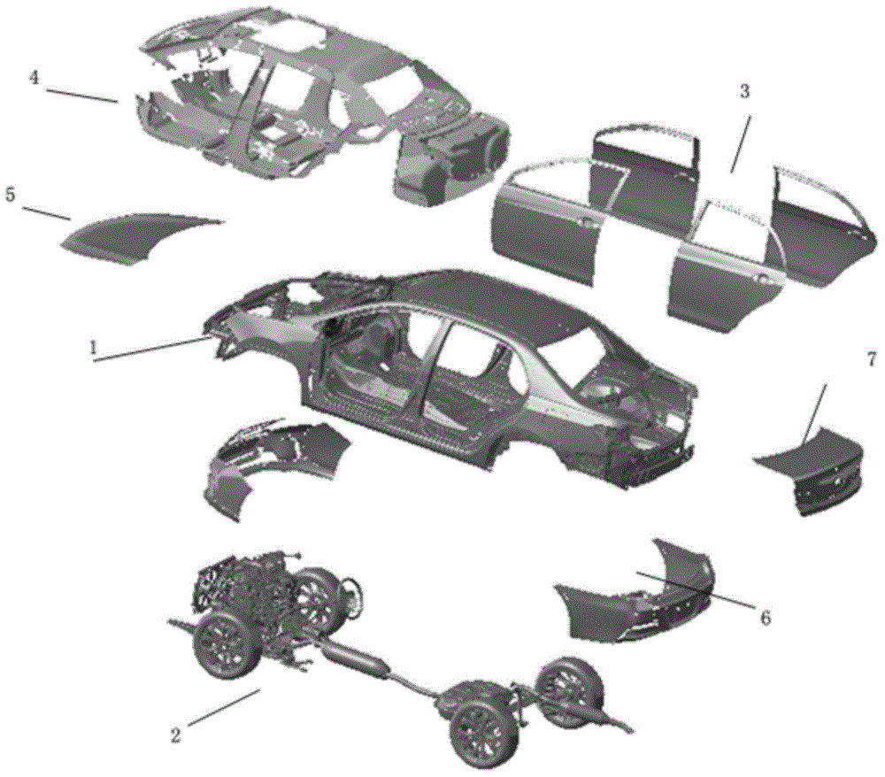 Model reappearing method and system of car assembling/disassembling