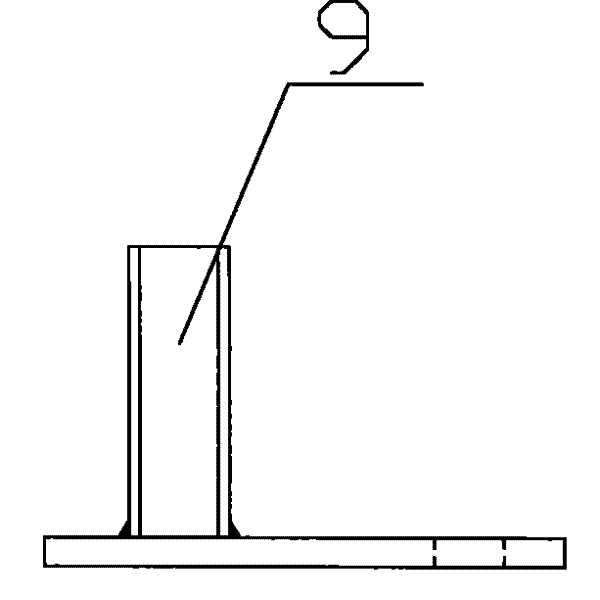 Crane beam frame construction method