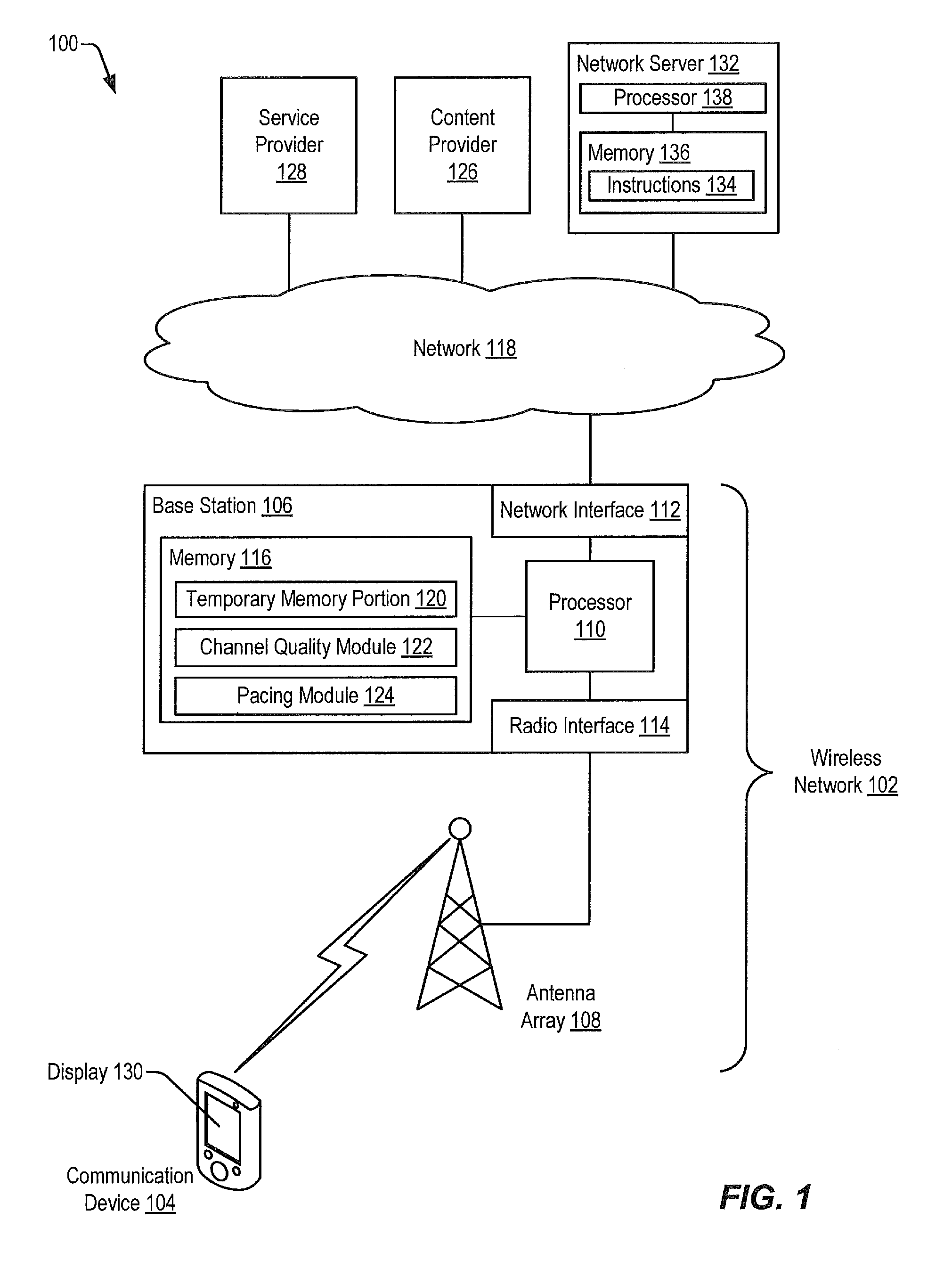 Adaptive Pacing of Media Content Delivery Over a Wireless Network