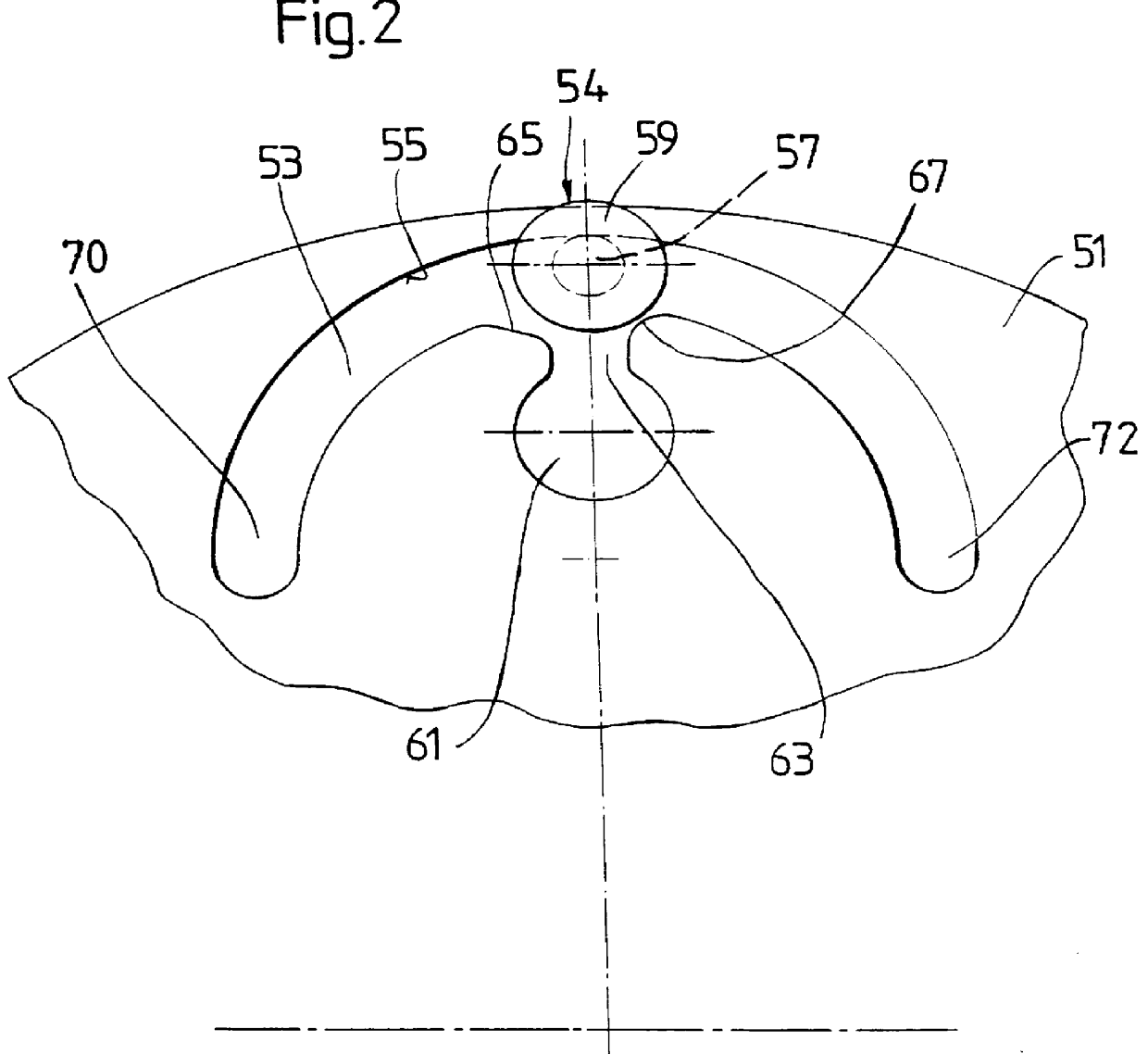 Lockup clutch with a compensation flywheel mass at the torsional vibration damper