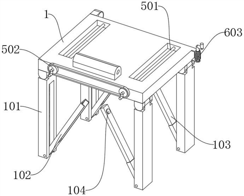 Portable highway bridge bearing capacity detection device