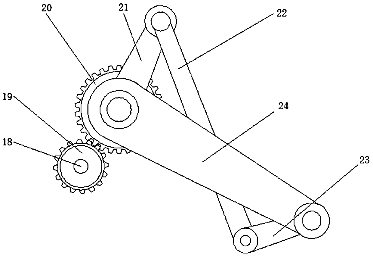 Solar plate ash removal device with adjustable angle