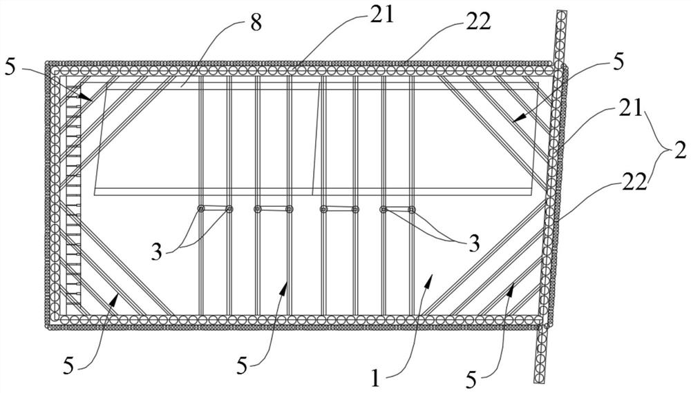 Construction method of underpass project