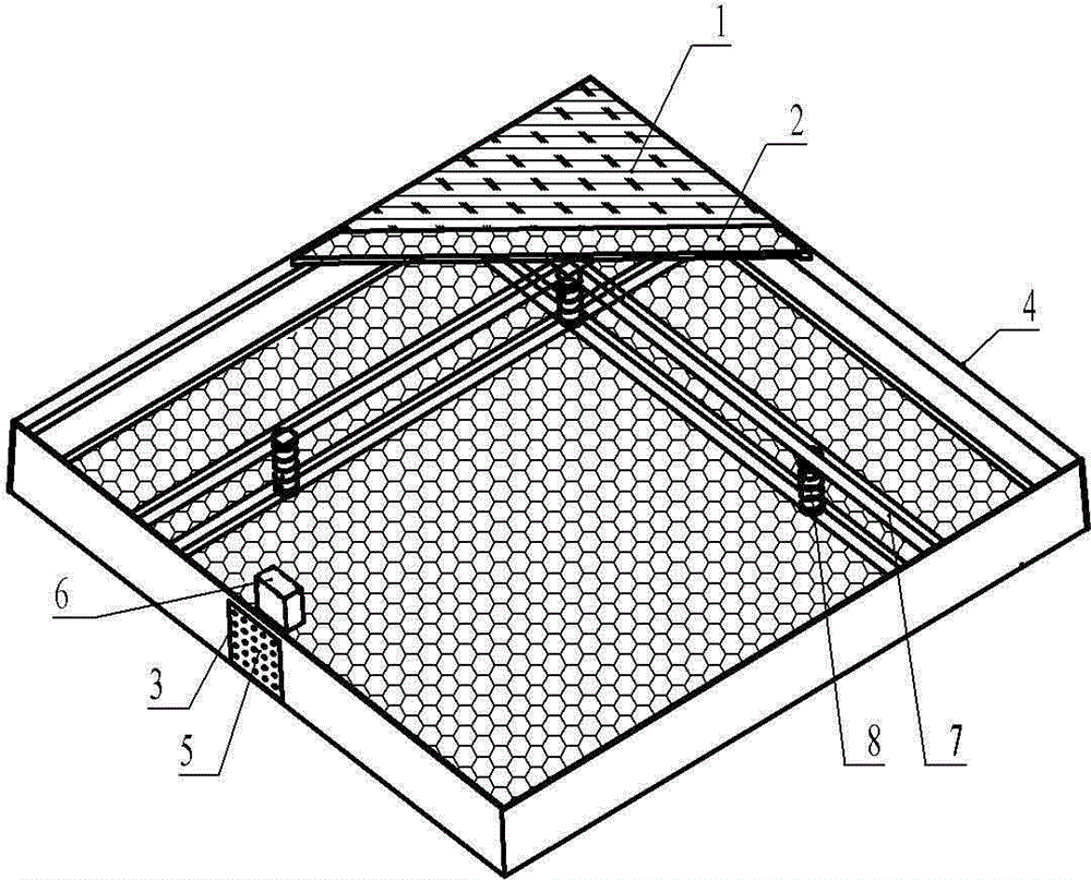 Odor-removing mattress