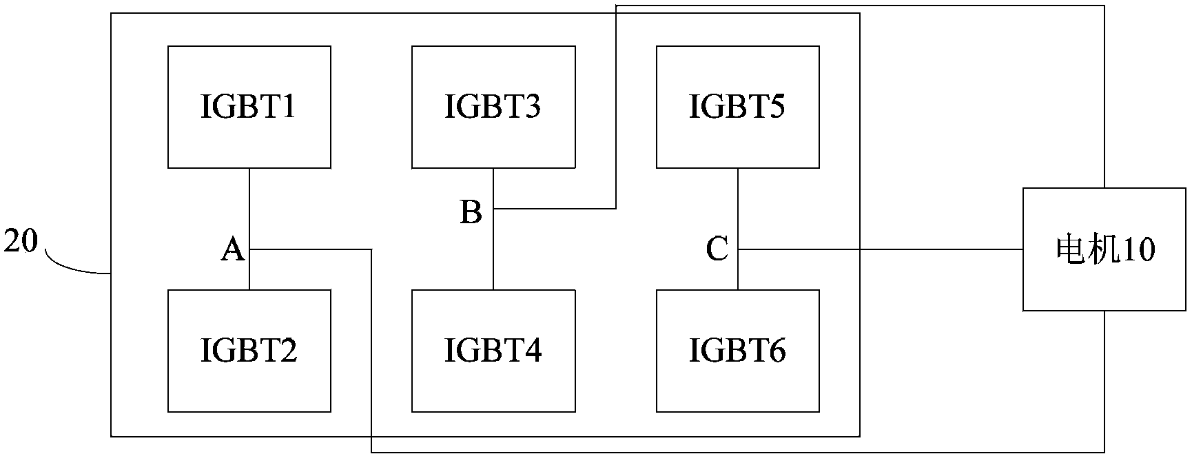 Electric car and motor control system thereof and control method