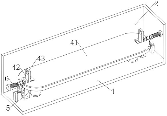 An electric vehicle drive motor installation component