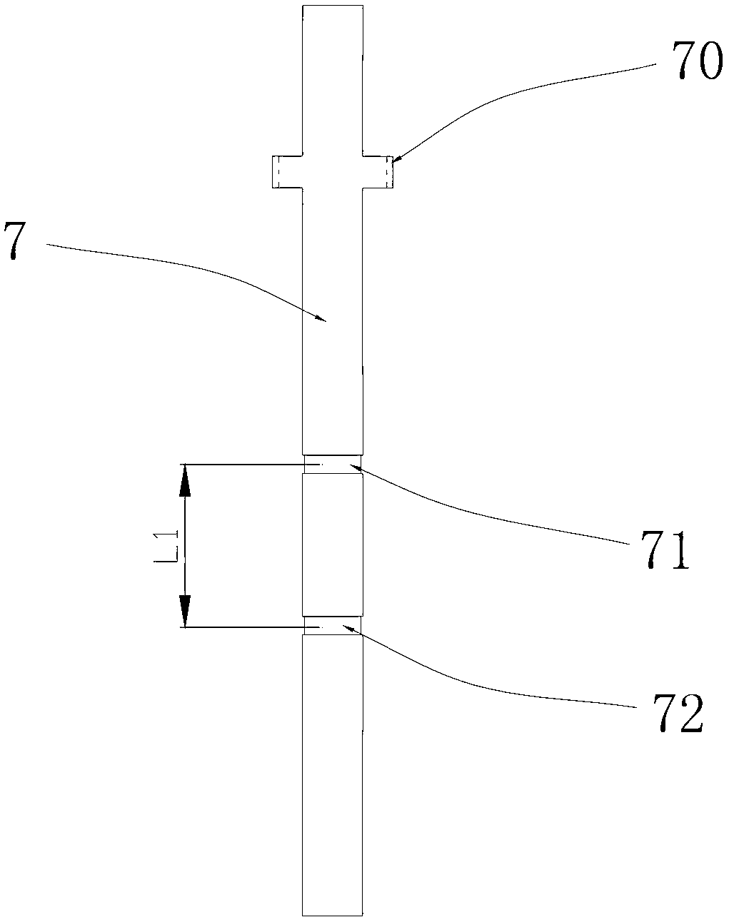 Equal-displacement constant pressure control method and equal-displacement constant pressure valve