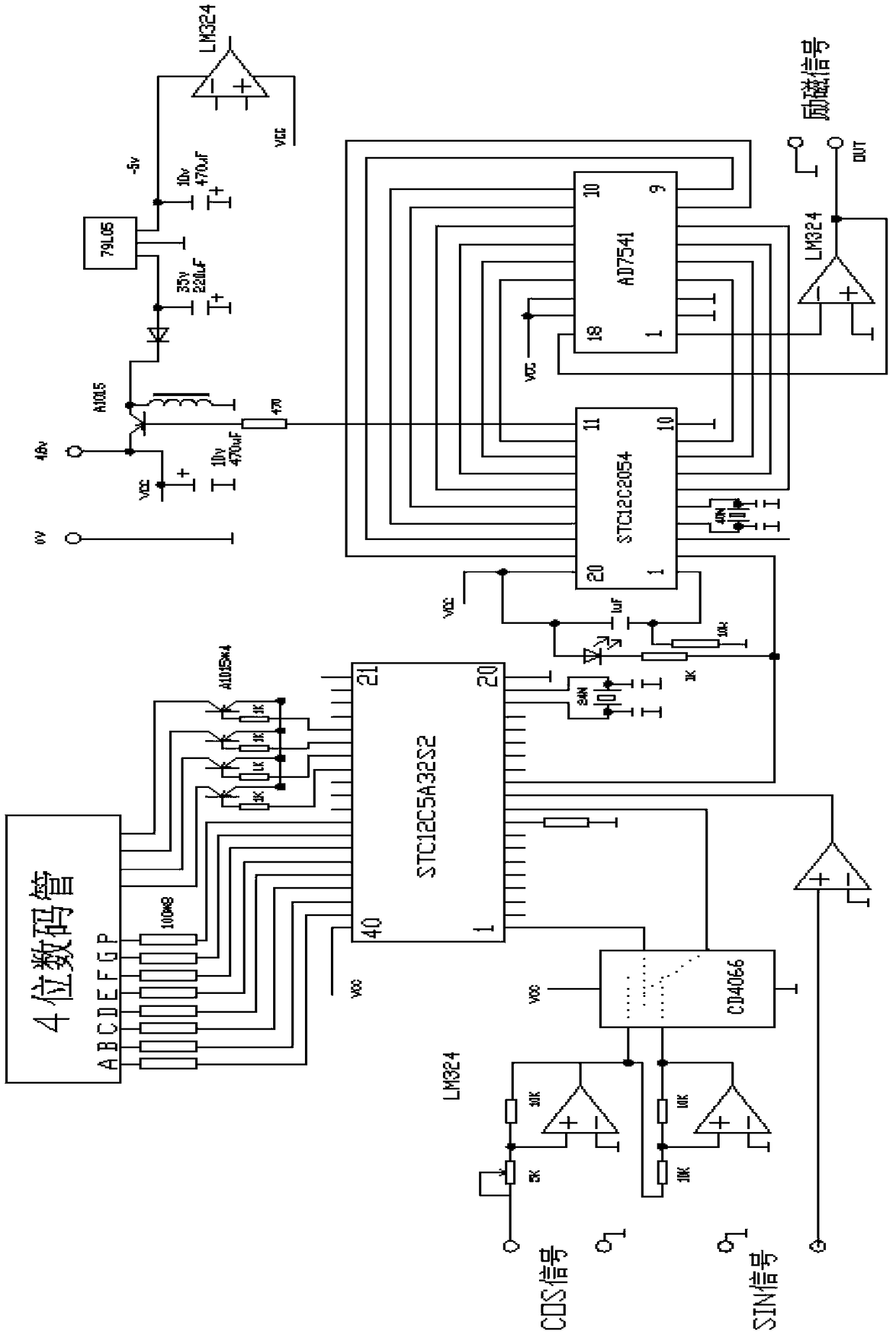 A rotary transformer zero position tester